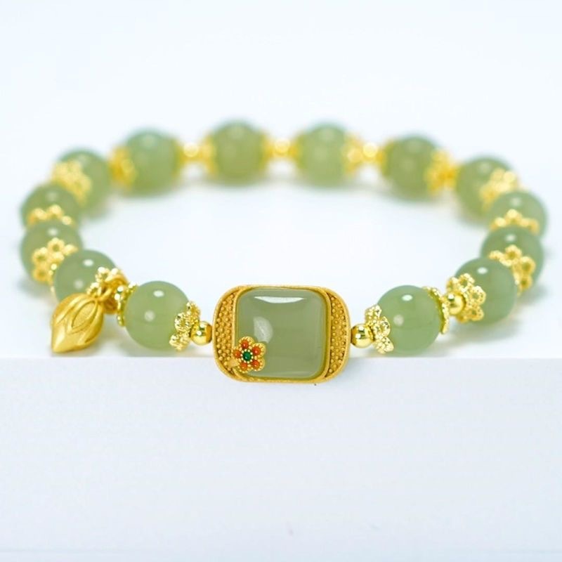 Fashion Cube Sugar Lotus Seedpod Bracelet For Women