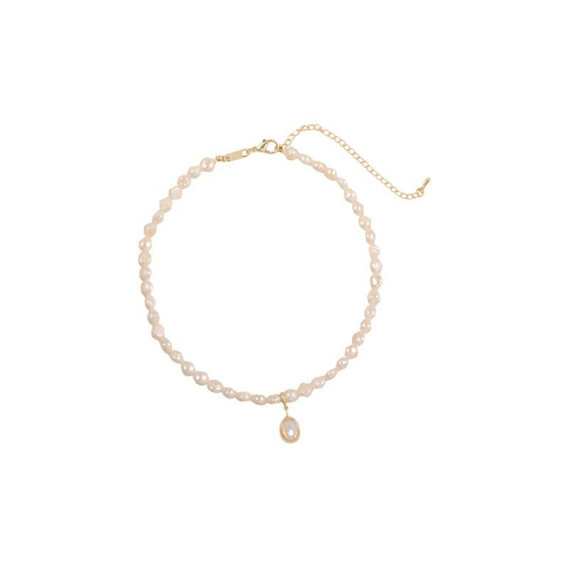 Korean Style New Round Pearl Necklace