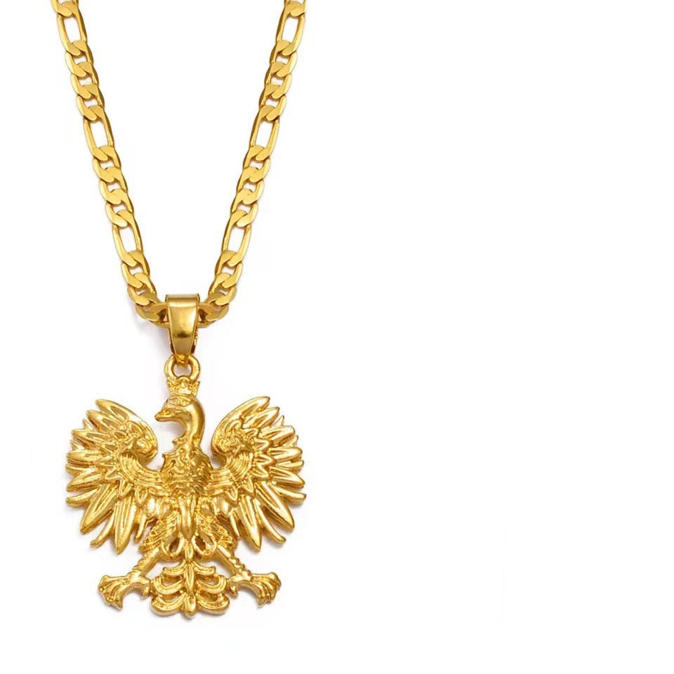 European And American Fashion Polish Ornament Necklace