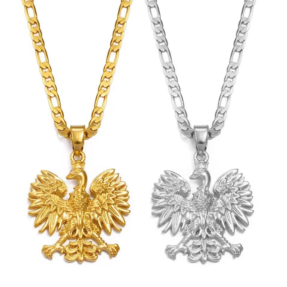 European And American Fashion Polish Ornament Necklace