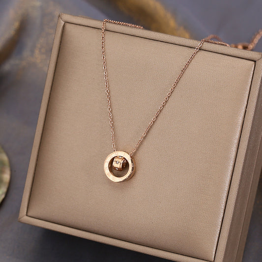 Simple Temperamental All-match Clavicle Chain Neck Chain Pendant Ornaments