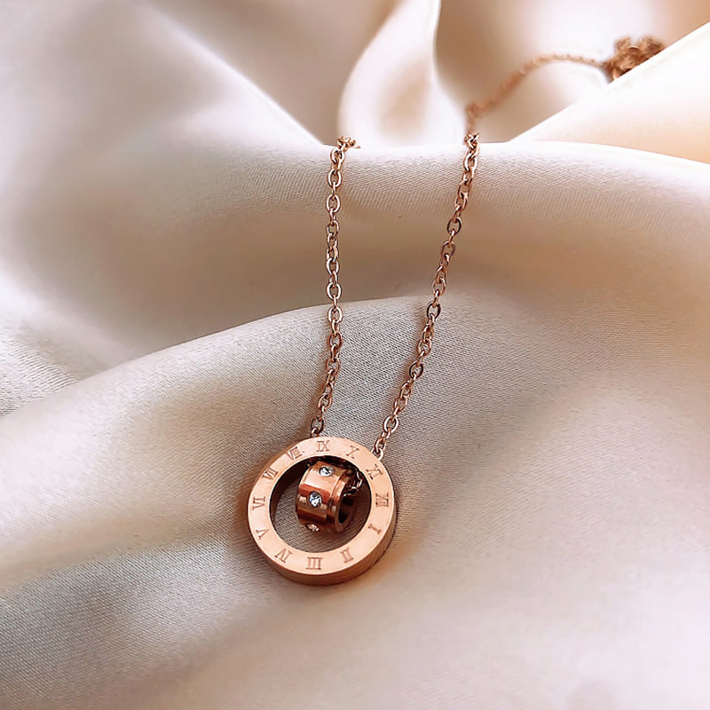 Simple Temperamental All-match Clavicle Chain Neck Chain Pendant Ornaments