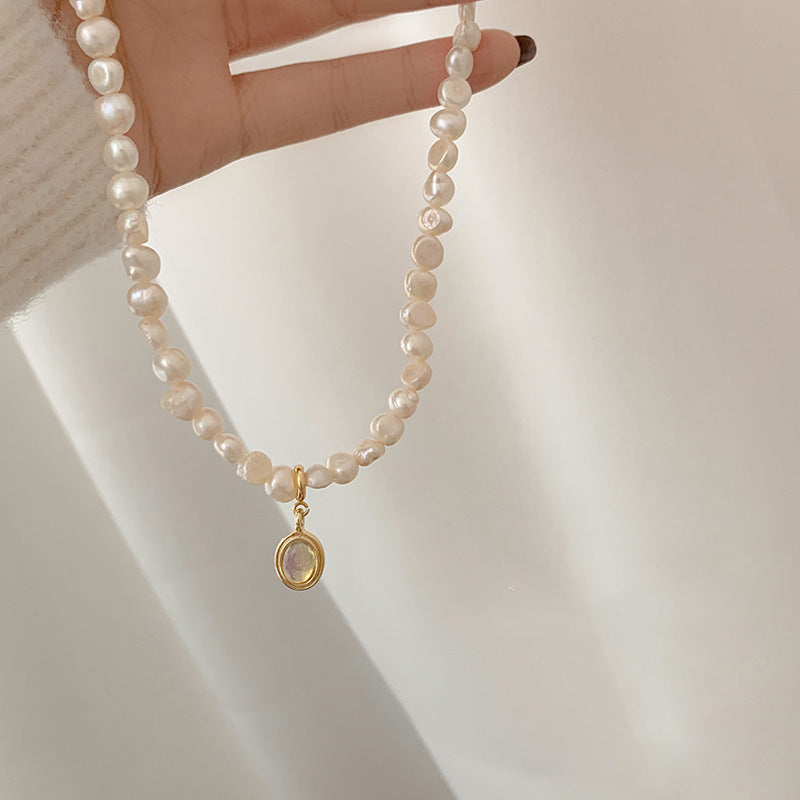 Korean Style New Round Pearl Necklace