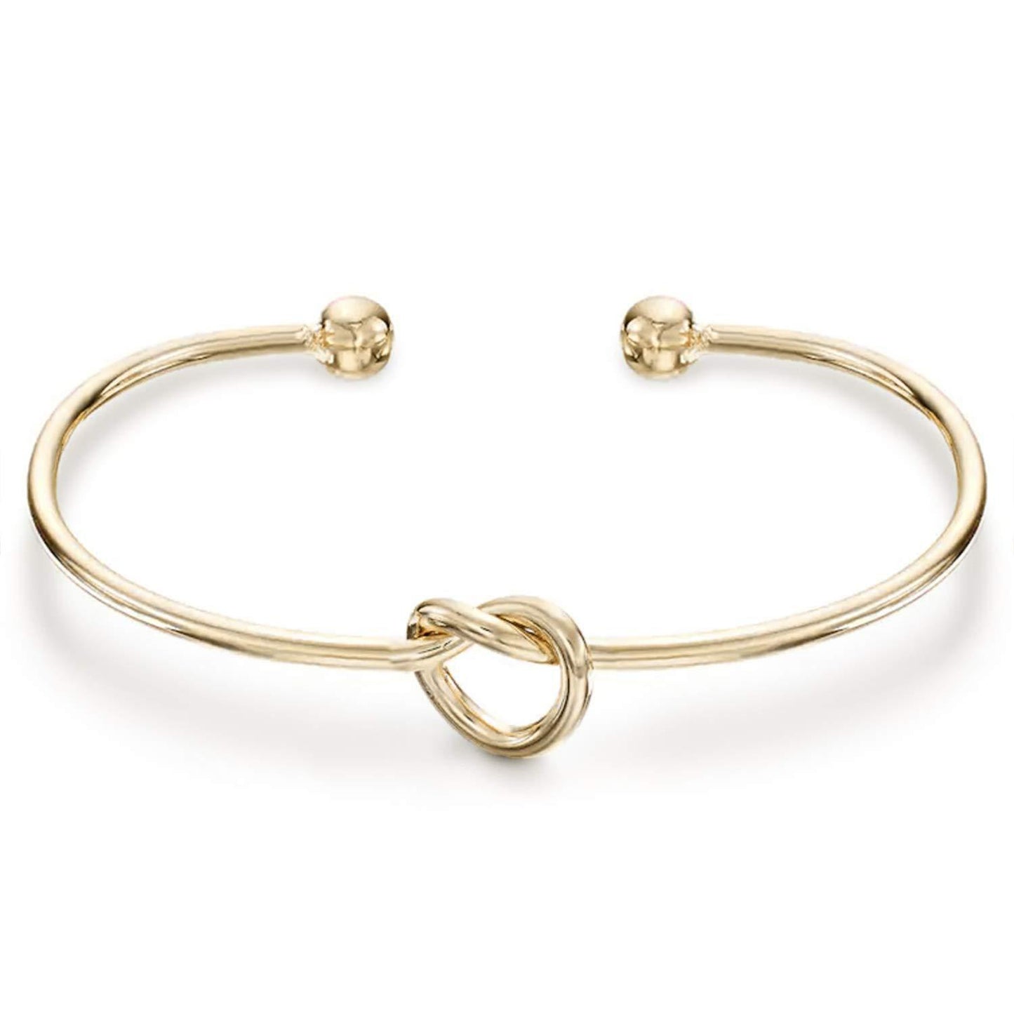 Simple Opening Stainless Steel Twisted Flower Button Love Bracelet